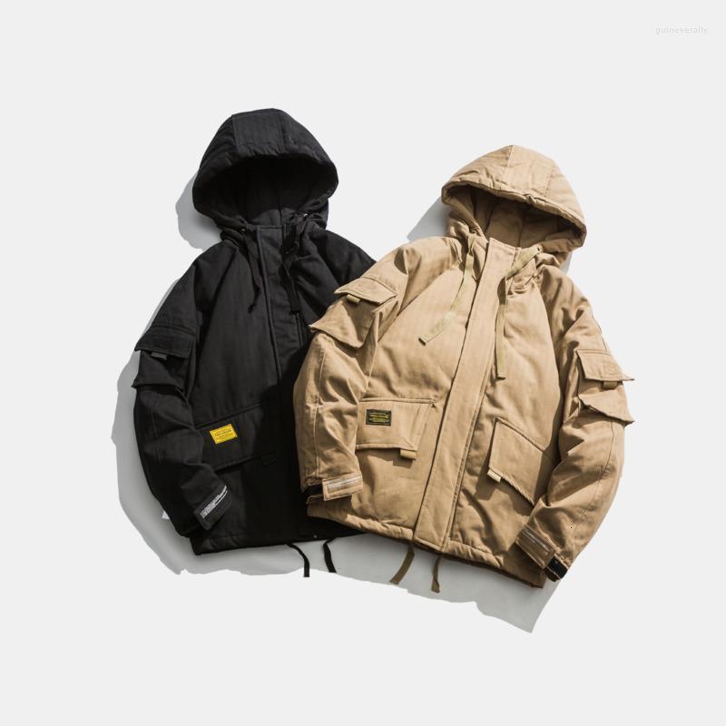 Men's Down & Parkas Winter Plus Velvet Thick Jacket Warm Fashion Parka Men Solid Color Casual Hooded Coat Street Wild Loose Cotton Jacket1 G, Black
Men's Down & Parkas Winter Plus Velvet Thick Jacket Warm Fashion Parka Men Solid Color Casual Hooded Coat Street Wild Loose Cotton Jacket1 G, Black