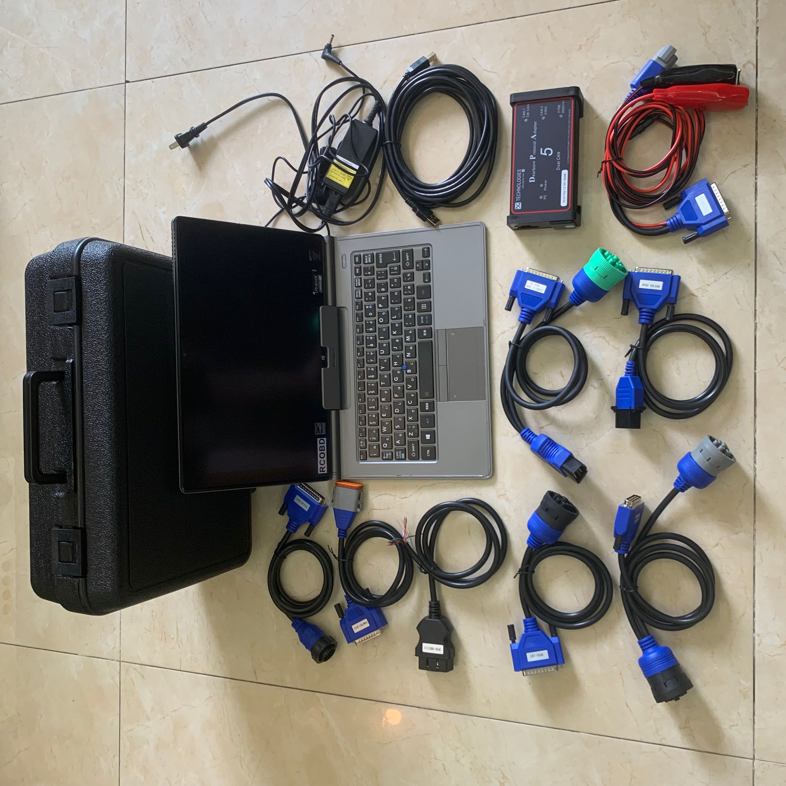 Truck Diagnostic Tools Full System Professional Scanner Dpa5 with Laptop v714 i5 4g 24v