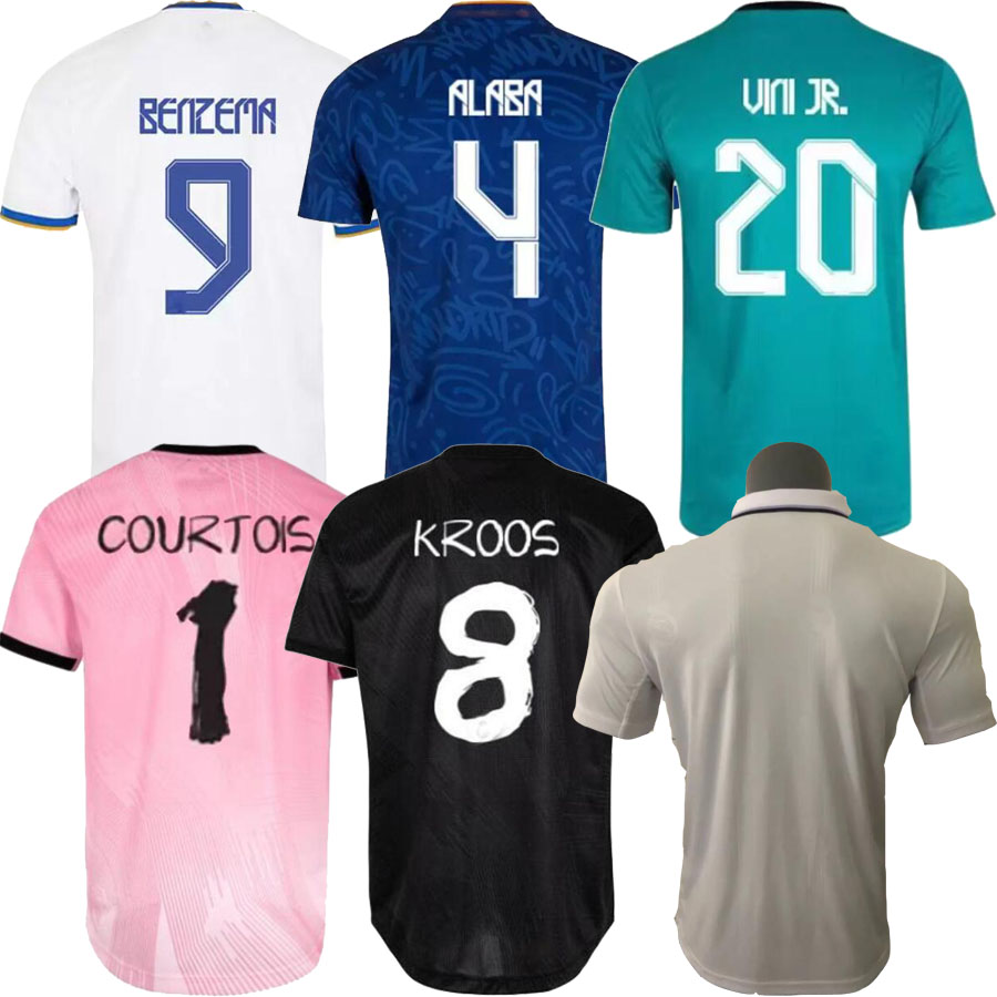 21 22 23 CAMAVINGA HAZARD soccer Jersey 2022 Fourth REAL camiseta BENZEMA MILITAO MODRIC MARCELO VINI JR. ASENSIO ISCO LUCAS V Football shirt uniforms sale, 21 22 away
21 22 23 CAMAVINGA HAZARD soccer Jersey 2022 Fourth REAL camiseta BENZEMA MILITAO MODRIC MARCELO VINI JR. ASENSIO ISCO LUCAS V Football shirt uniforms sale, 21 22 away