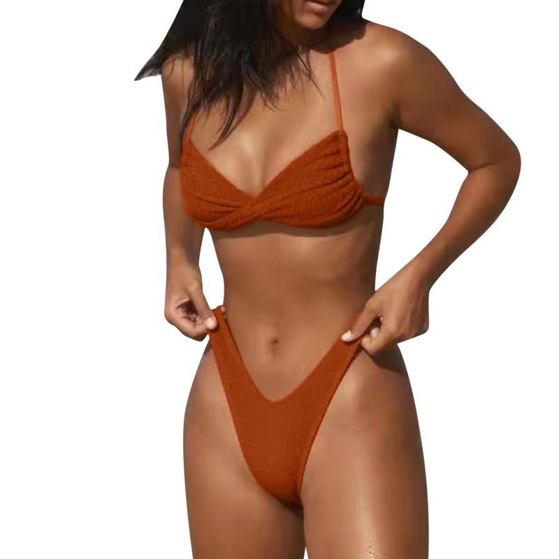 Women' Swimwear Sexy Bikini 2022 Push Up Bandage Women Swimsuits Female Micro Set Solid Thong Brazilian Bathing Suit Swimming G2, Brown
Women' Swimwear Sexy Bikini 2022 Push Up Bandage Women Swimsuits Female Micro Set Solid Thong Brazilian Bathing Suit Swimming G2, Brown