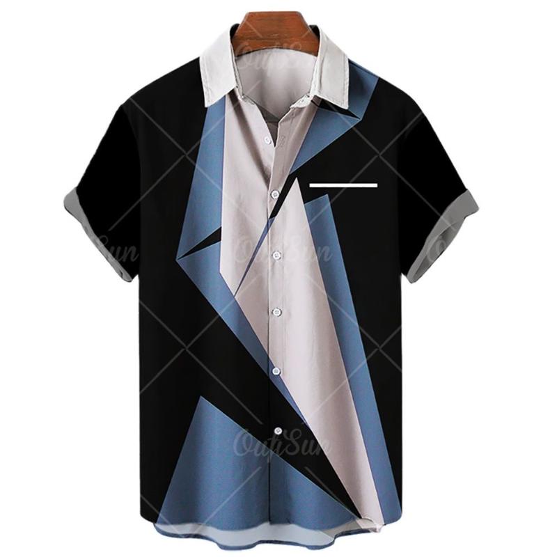 Men' Casual Shirts Summer Colorful Striped Style 3D Printed Men' Hawaiin Beach One Button Large Size 5XL Tops CamiciasMen, Zl-2164q
Men' Casual Shirts Summer Colorful Striped Style 3D Printed Men' Hawaiin Beach One Button Large Size 5XL Tops CamiciasMen, Zl-2164q