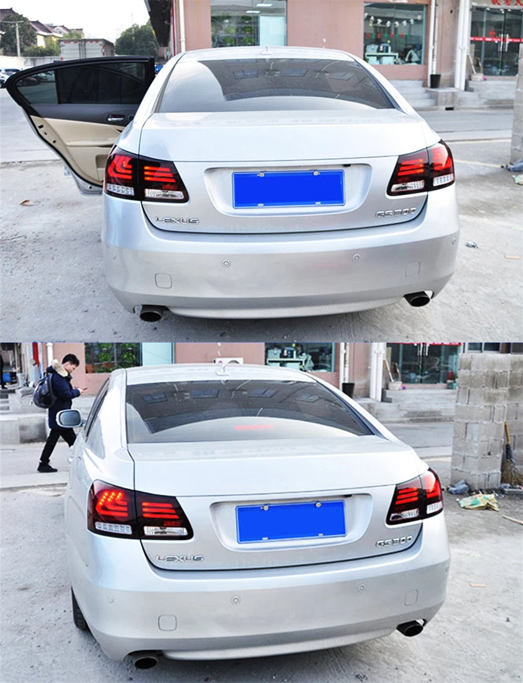 Tail Lamp for Lexus GS350 LED Tail Light 2004-2011 GS300 Rear Fog Brake Turn Signal Automotive Accessories
