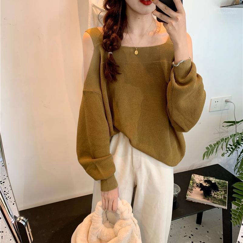 Women's Sweaters Sexy Off-the Shoulder Fall Sweater Woman 2022 Fashion Designed Chic Solid Knitted Tops Feminino Simple All Match Jumpers Be, Green
Women's Sweaters Sexy Off-the Shoulder Fall Sweater Woman 2022 Fashion Designed Chic Solid Knitted Tops Feminino Simple All Match Jumpers Be, Green