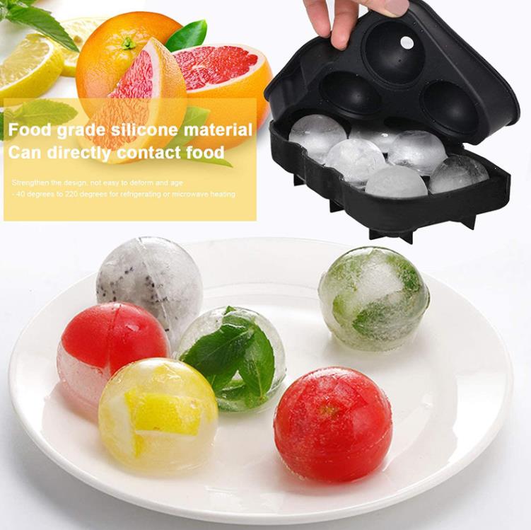 Kitchen Tools Big Cube Coolers Tray Mold Box Food Grade Silicone Maker Moulds Large Square Ice Diy Bar Pub-Kitchen Accessories Gadgets Sn4534 0906