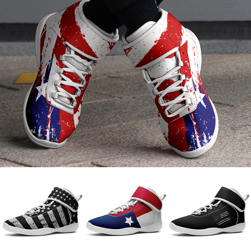 High Top Customized Cheerleading shoes Fashion DIY My Idea Newest Custom Men Women Sneakers Mens Sports trianers with box
High Top Customized Cheerleading shoes Fashion DIY My Idea Newest Custom Men Women Sneakers Mens Sports trianers with box