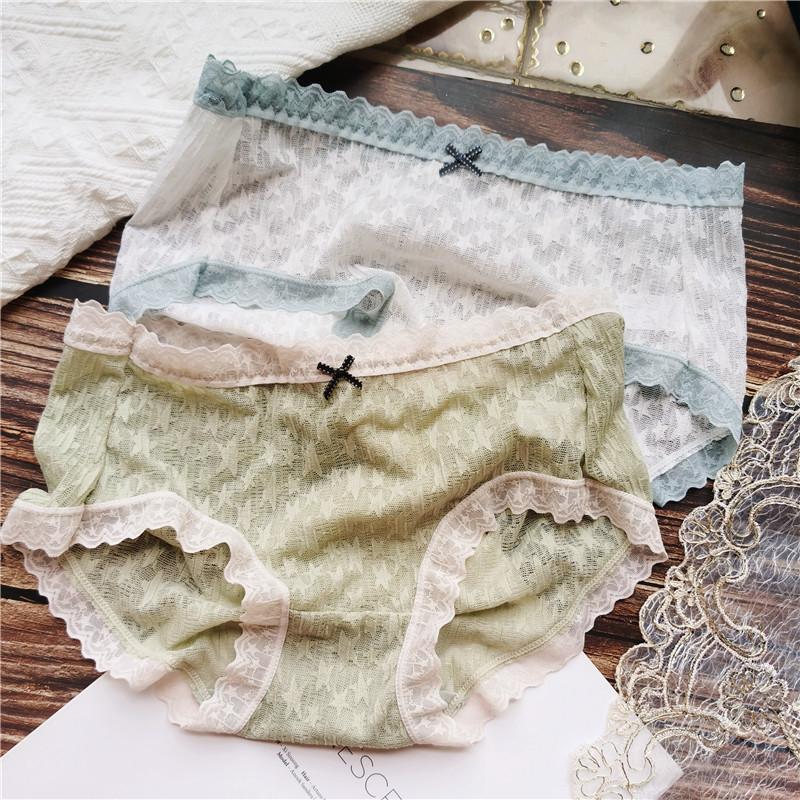 Women's Panties French Cotton Underwear Sexy Lace Fashion Hollow Out Comfort Briefs Low Waist Seamless Underpants Female Lingerie, Black
Women's Panties French Cotton Underwear Sexy Lace Fashion Hollow Out Comfort Briefs Low Waist Seamless Underpants Female Lingerie, Black