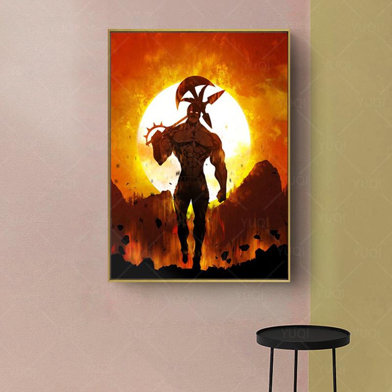 Paintings Escanor Nanatsu No Taizai Anime Canvas Painting Wall Art Posters Prints Pictures Living Room Decoration Manga Home Decor
Paintings Escanor Nanatsu No Taizai Anime Canvas Painting Wall Art Posters Prints Pictures Living Room Decoration Manga Home Decor