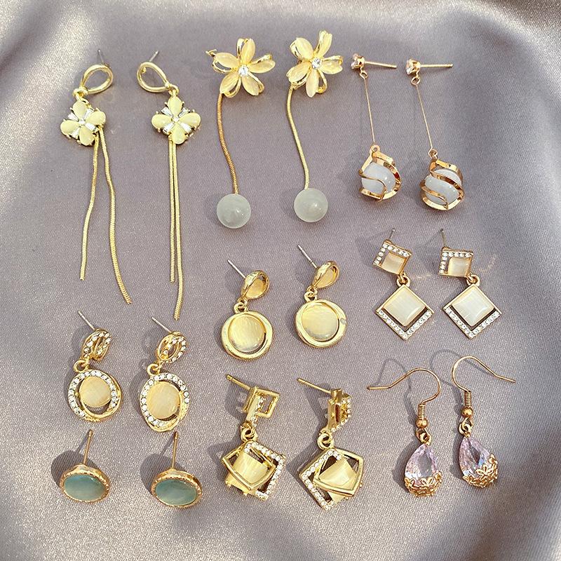 Dangle & Chandelier Pendant Earrings Fashion Jewelry 2022 Stainless Steel Korean Ladies Drop-shaped Wild Sweet And Cute EarringsDangle
Dangle & Chandelier Pendant Earrings Fashion Jewelry 2022 Stainless Steel Korean Ladies Drop-shaped Wild Sweet And Cute EarringsDangle