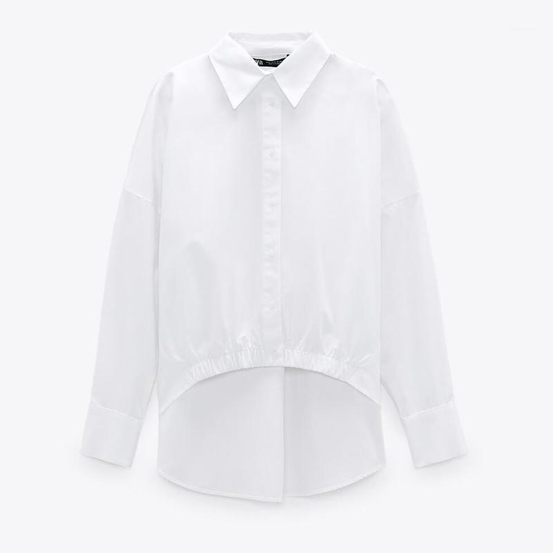 Katara Casual White Turn Down Collar Blouses Women Fashion Asymmetrical Shirts Elegant Long Sleeve Tops Female Ladies JL Women, Zsbl1557
Katara Casual White Turn Down Collar Blouses Women Fashion Asymmetrical Shirts Elegant Long Sleeve Tops Female Ladies JL Women, Zsbl1557