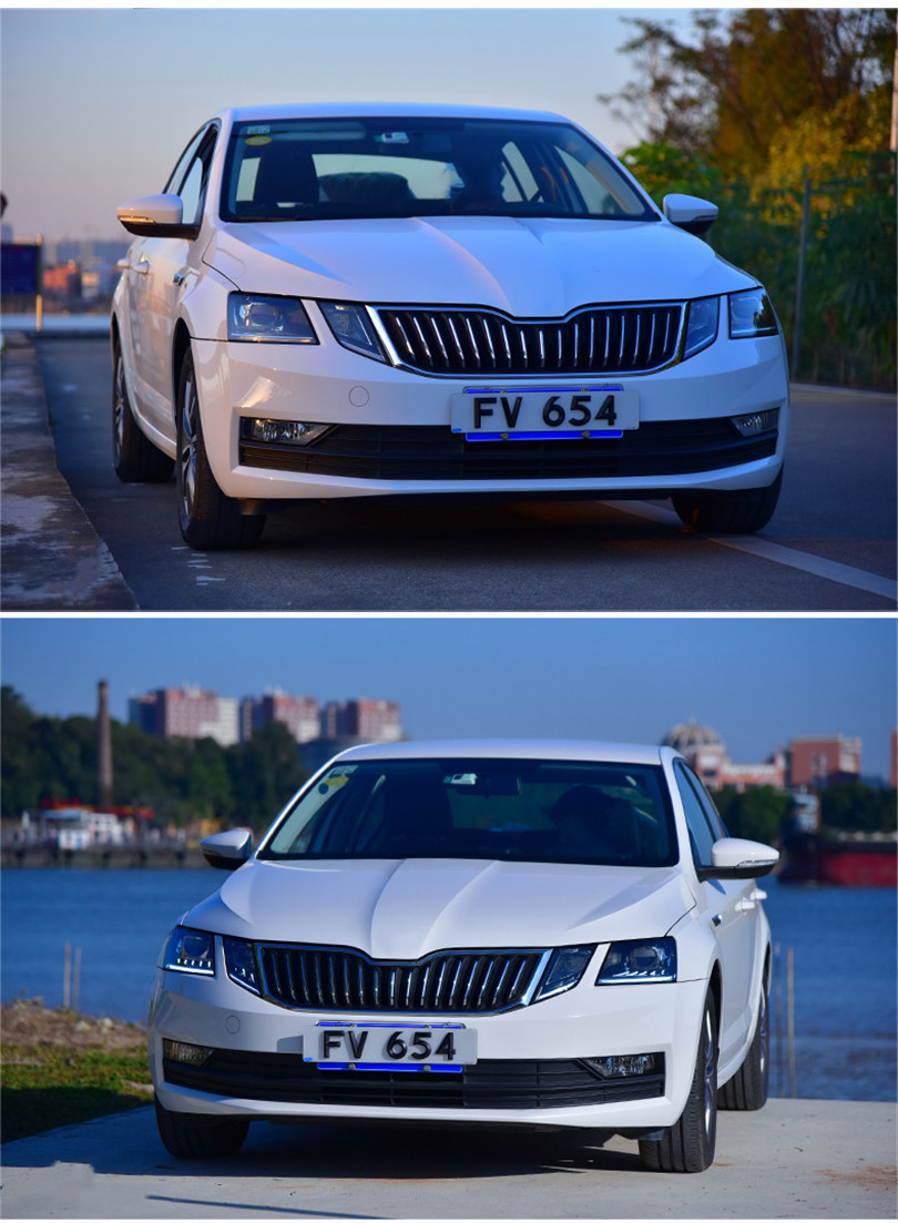 Car Styling Head Lamp for Skoda Headlight 20 18-20 20 New Octavia LED Headlights DRL LED Projector Lens Auto Accessories