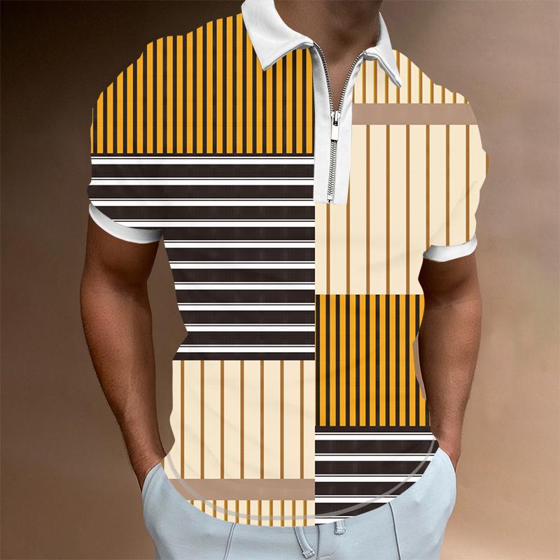 Men's Polos Task Force Fashion Men Shirts Short Sleeve Casual Turn-down Collar Zipper Tops Summer Harajuku Plaid For Men'sMen's Men'sMen, Pl595
Men's Polos Task Force Fashion Men Shirts Short Sleeve Casual Turn-down Collar Zipper Tops Summer Harajuku Plaid For Men'sMen's Men'sMen, Pl595
