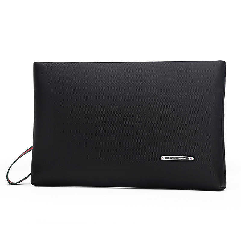 Large-capacity handbag Korean canvas Men's casual wrist mobile phone bag Oxford nylon, Black
Large-capacity handbag Korean canvas Men's casual wrist mobile phone bag Oxford nylon, Black