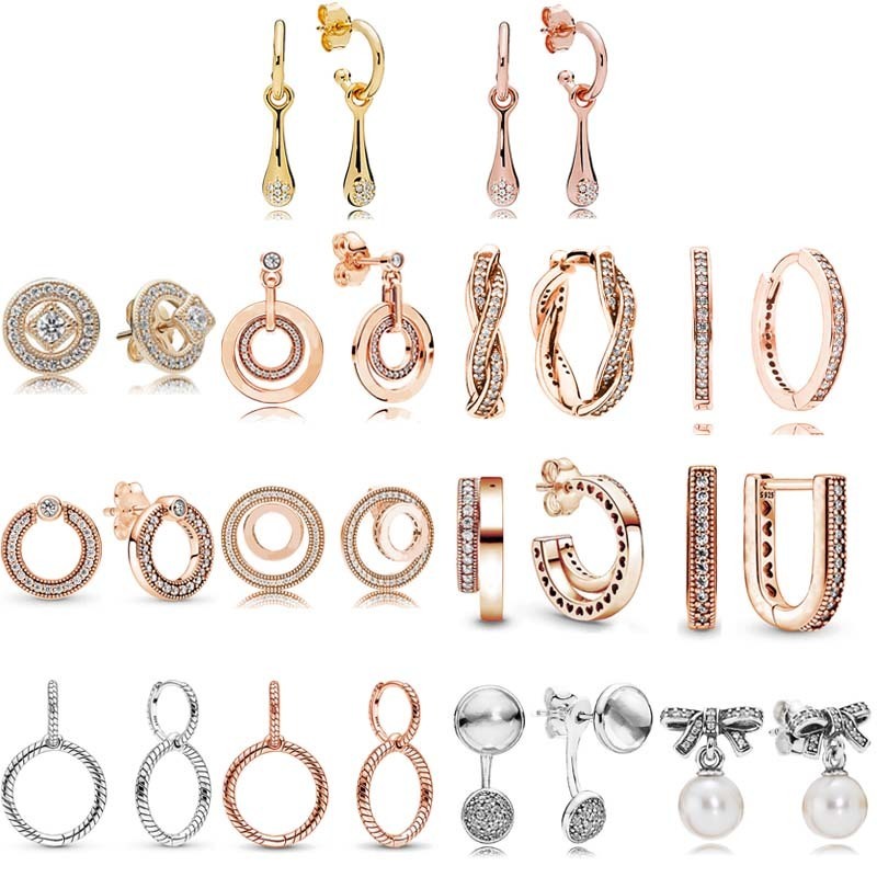 925 Sterling Silver Earring Allure Twist Of Faith Signature Circles Moments Charm Double Hoop For Women Fashion Jewelry 220716
925 Sterling Silver Earring Allure Twist Of Faith Signature Circles Moments Charm Double Hoop For Women Fashion Jewelry 220716