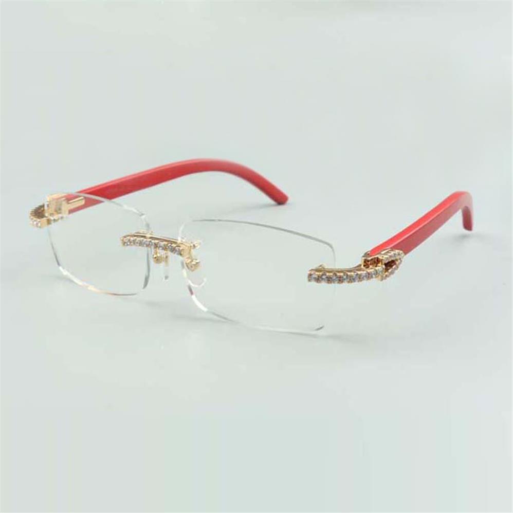 endlesses diamonds glasses frame 3524012 with natural red wooden glasses and 56mm clear lens306j
endlesses diamonds glasses frame 3524012 with natural red wooden glasses and 56mm clear lens306j