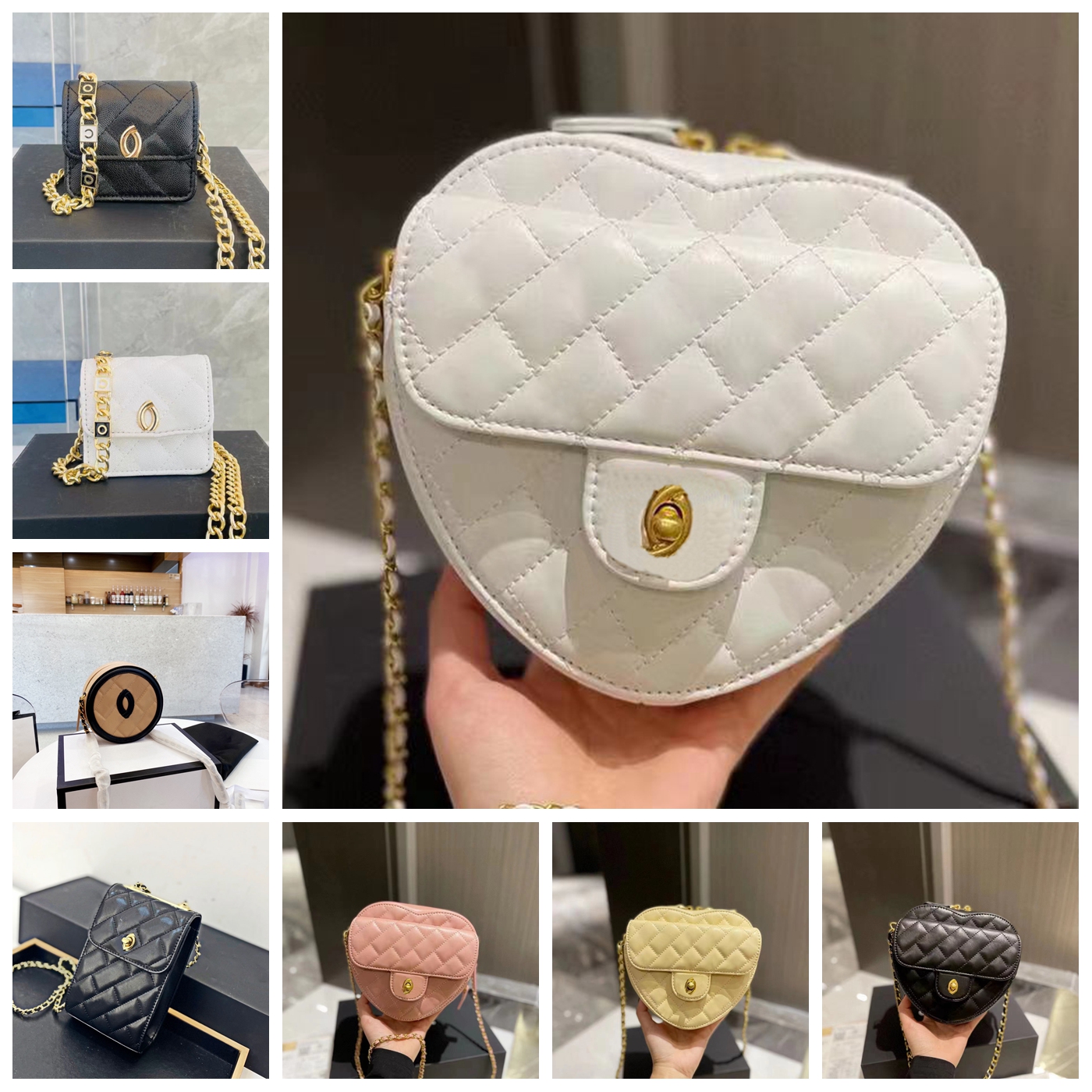 Paris Designer Bag Luxury Purse Brand Shoulder Bags Leather Handbag Woman Crossbody Messager Cosmetic Purses Wallet by shoebrand S79 06, #30 box
Paris Designer Bag Luxury Purse Brand Shoulder Bags Leather Handbag Woman Crossbody Messager Cosmetic Purses Wallet by shoebrand S79 06, #30 box