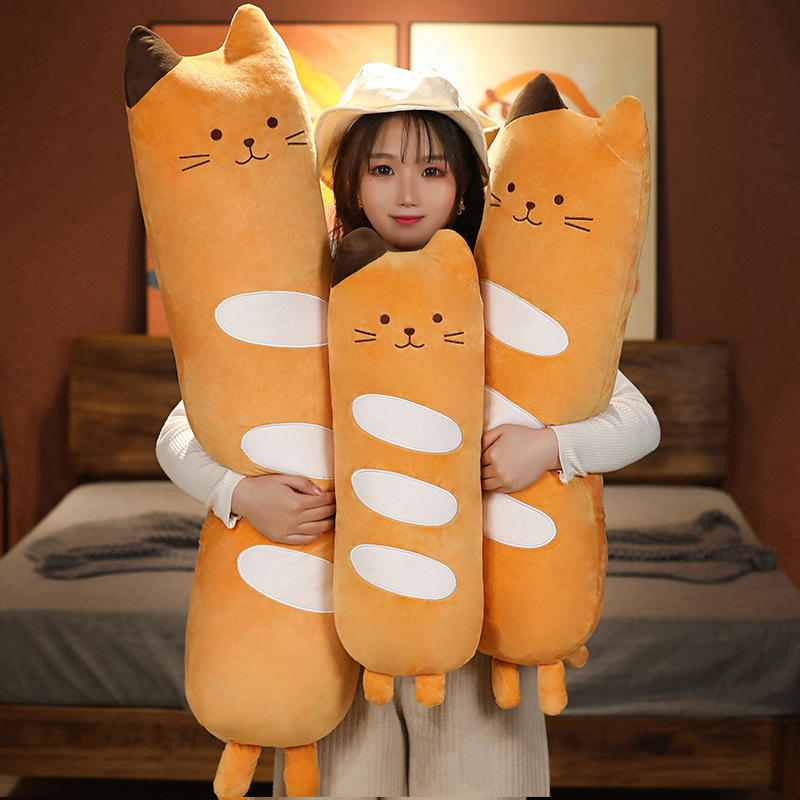 Bread cat doll nap long pillow can be disassembled and washed doll girl sleeping in bed with legs clamped, # as shown
Bread cat doll nap long pillow can be disassembled and washed doll girl sleeping in bed with legs clamped, # as shown