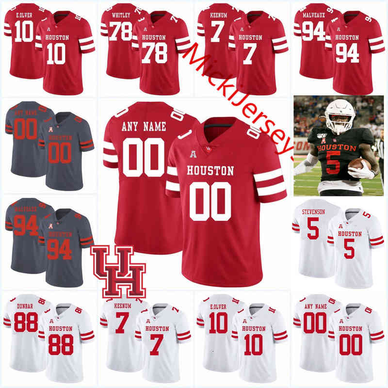 Xflsp Custom UH Houston Cougars Football Jersey ED OLIVER Clayton Tune Marquez Stevenson Andre Ware Whitley Greg Ward Case Keenum Deontay, Red without any patch
Xflsp Custom UH Houston Cougars Football Jersey ED OLIVER Clayton Tune Marquez Stevenson Andre Ware Whitley Greg Ward Case Keenum Deontay, Red without any patch