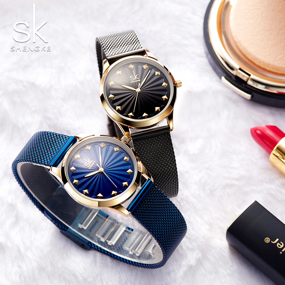 2022 Shengke Women Watch Quartz Top Quality Fashion Wristwatches Ladies Gift Relogio Feminino Milan Mesh Band Lady C3, C1
2022 Shengke Women Watch Quartz Top Quality Fashion Wristwatches Ladies Gift Relogio Feminino Milan Mesh Band Lady C3, C1