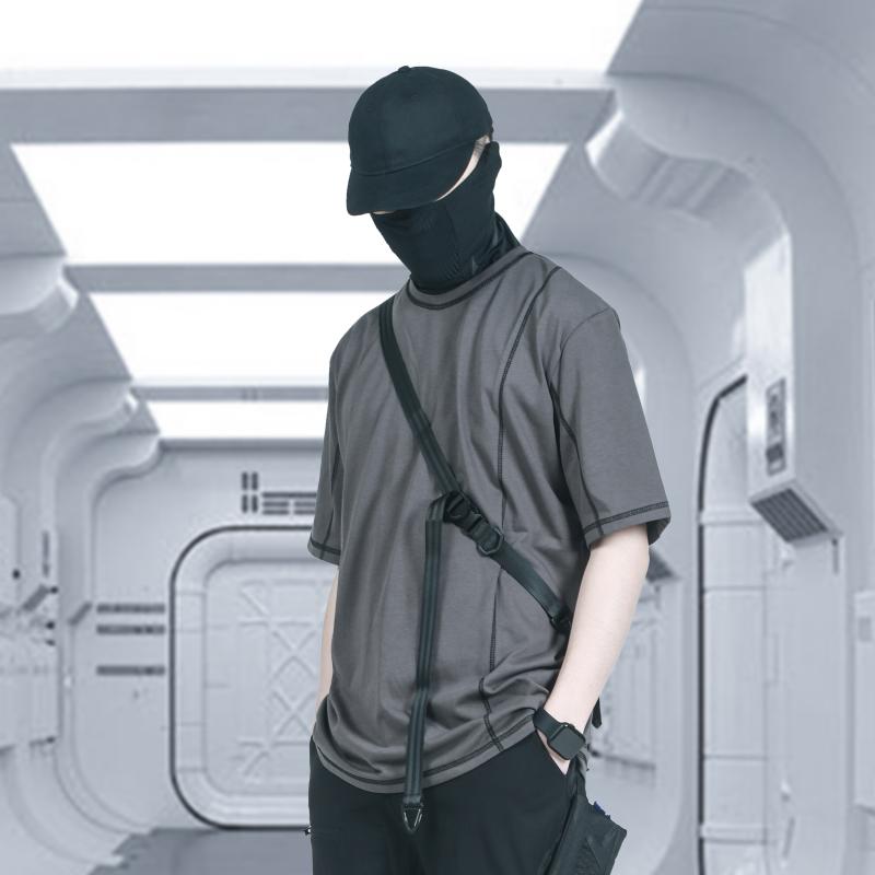 Men' T-Shirts Silenstorm Cotton T-shirt Techwear Darkwear Streetwear AestheticMen, As pic
Men' T-Shirts Silenstorm Cotton T-shirt Techwear Darkwear Streetwear AestheticMen, As pic