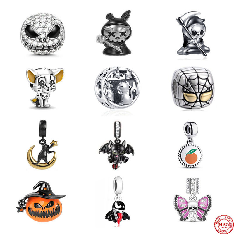 Pendant Necklaces European Halloween Jack Skull Cat Butterfly Beads Fit Original Charms S 220826
Pendant Necklaces European Halloween Jack Skull Cat Butterfly Beads Fit Original Charms S 220826