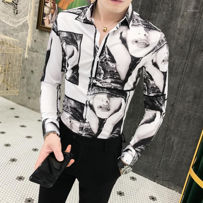 British Printing Autumn Long Sleeve Shirt Young Men Hairstylist Cultivate Morality Line 304 B - 1501-6. P55 Men's Casual Shirts, See chart
British Printing Autumn Long Sleeve Shirt Young Men Hairstylist Cultivate Morality Line 304 B - 1501-6. P55 Men's Casual Shirts, See chart