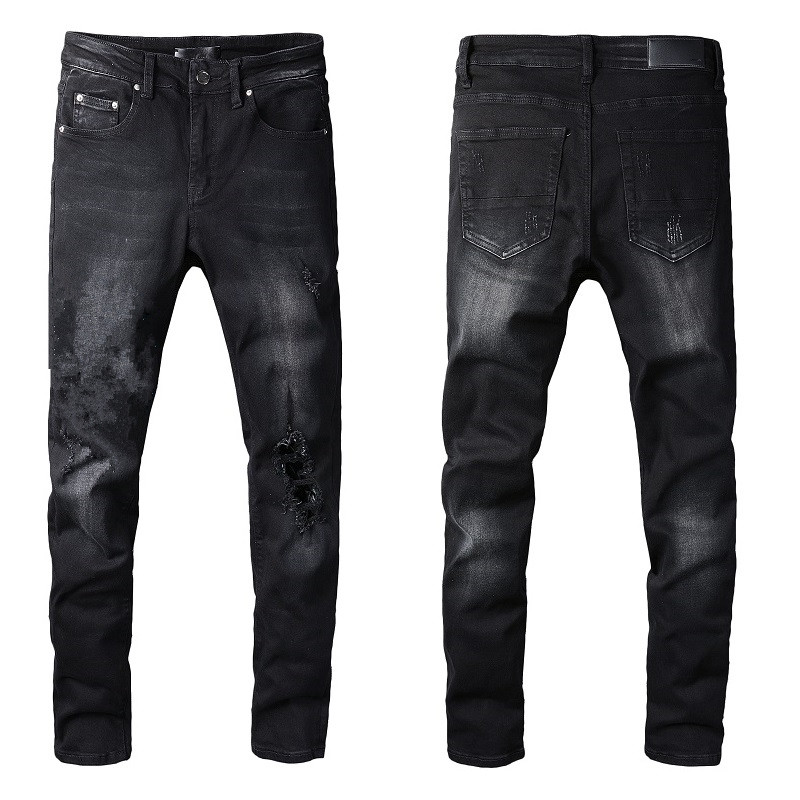 Mens Jeans Designer Skinny Black Rip Letter Angel Print Rock Denim Slim Fit Paint Splatter for Man Pants Embroider Biker Distress Straight Hip Hop with Hole Long, 680
Mens Jeans Designer Skinny Black Rip Letter Angel Print Rock Denim Slim Fit Paint Splatter for Man Pants Embroider Biker Distress Straight Hip Hop with Hole Long, 680