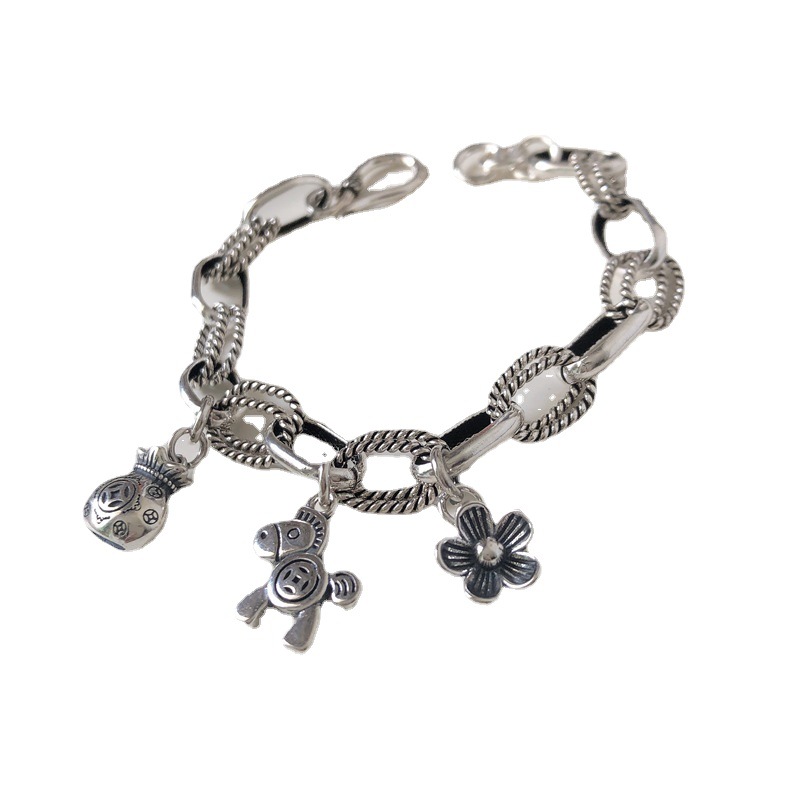 Charm Bracelets 30% Silver Plated Trendy Little Horse & Flower Wallet Ladies Jewellery Gifts For Women Year
Charm Bracelets 30% Silver Plated Trendy Little Horse & Flower Wallet Ladies Jewellery Gifts For Women Year