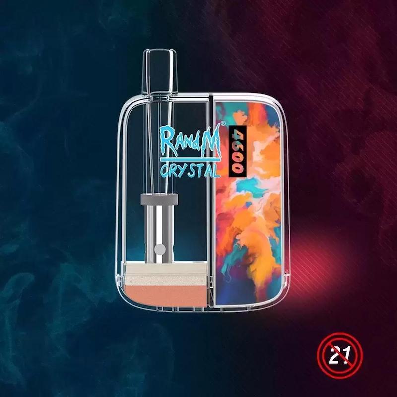 Original Randm Crystal 4600 Puffs Disposable E Cigarettes 10ml 2mg 20mg 2% 5% Mesh Coil open air esterno bambini spray portatile piastrine sigaretta elettronica
Original Randm Crystal 4600 Puffs Disposable E Cigarettes 10ml 2mg 20mg 2% 5% Mesh Coil open air esterno bambini spray portatile piastrine sigaretta elettronica