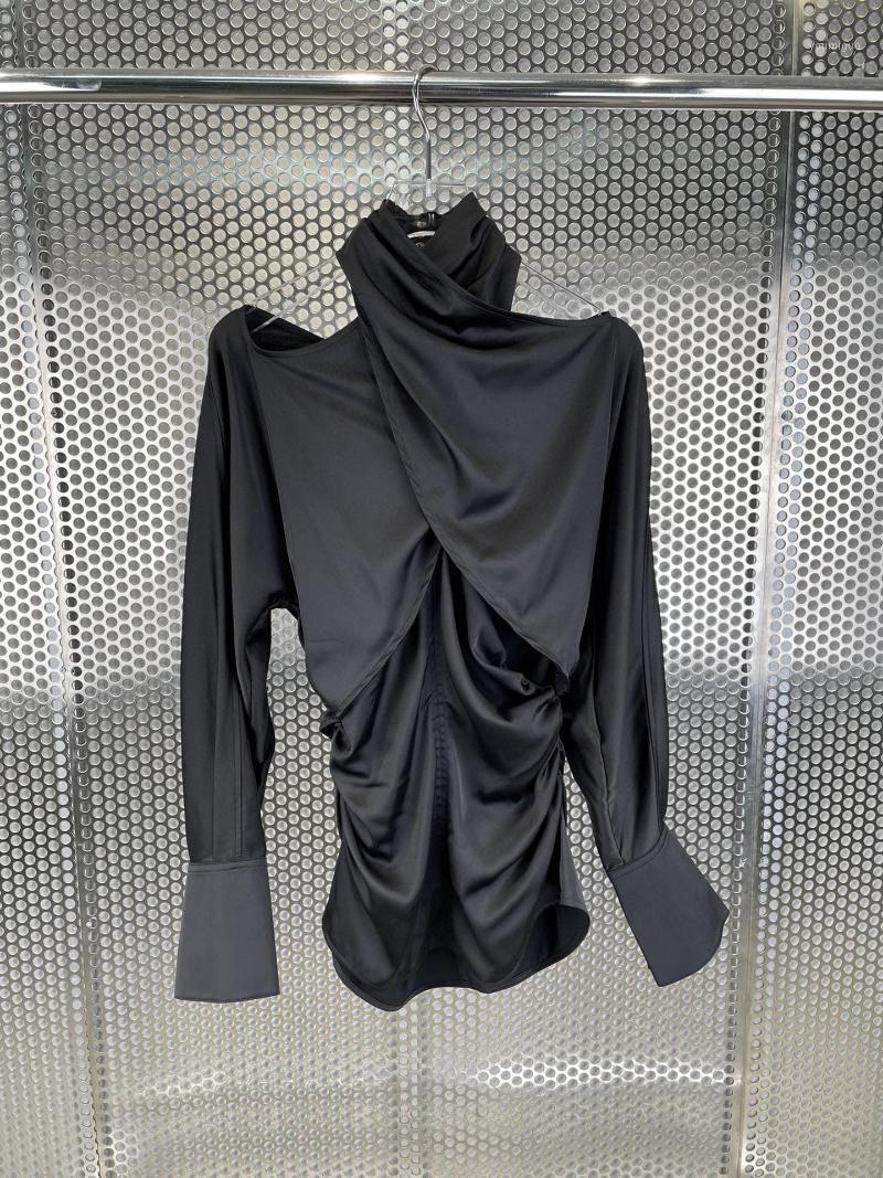Women' Blouses & Shirts 2022FW Autumn Fashion Women Halter Long Sleeve Shirt Female Chic Blouse Tops 2 Color Ddxgz2 7.26, Black
Women' Blouses & Shirts 2022FW Autumn Fashion Women Halter Long Sleeve Shirt Female Chic Blouse Tops 2 Color Ddxgz2 7.26, Black