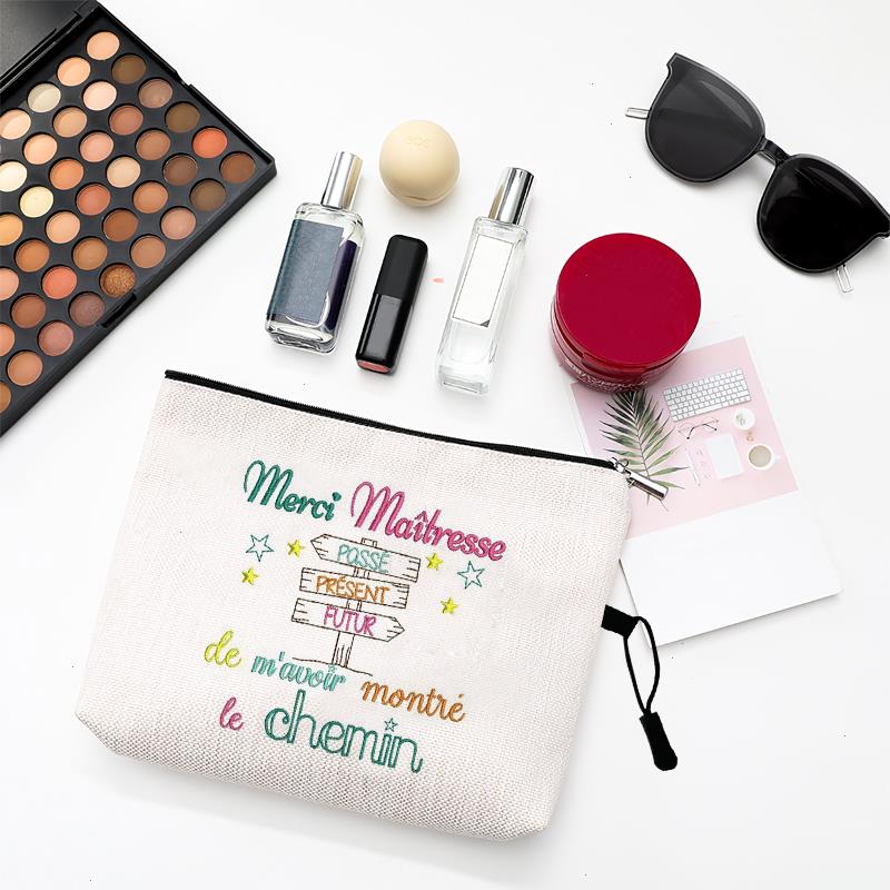 Super Maitress Printed Makeup Pouch Women Cosmetic Bag Travel Toiletries Organizer Wash Storage Pencil Bags Teacher Gifts, Dark grey
Super Maitress Printed Makeup Pouch Women Cosmetic Bag Travel Toiletries Organizer Wash Storage Pencil Bags Teacher Gifts, Dark grey