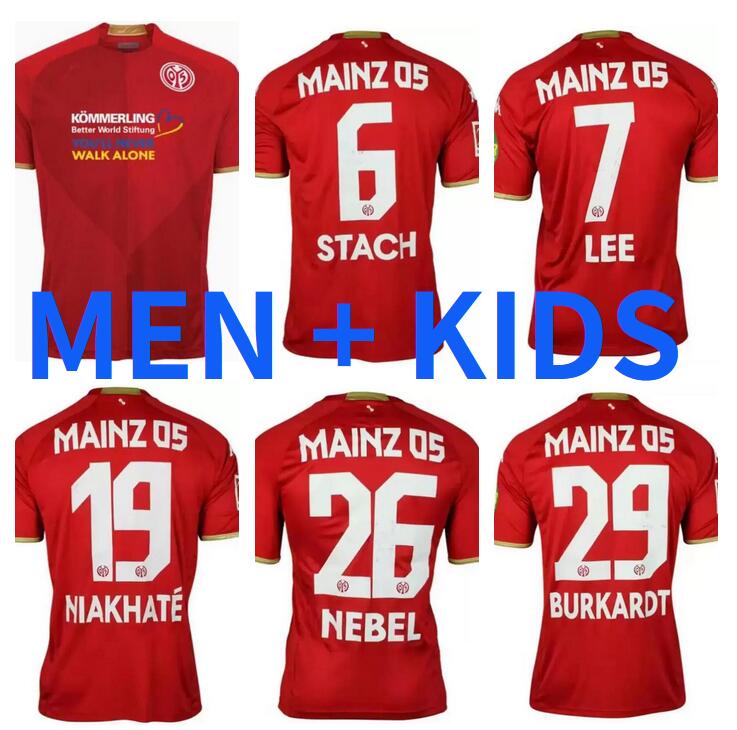 22 23 FSV Mainz 05 soccer jerseys LEE 7 NEBEL 26 BURKARDT 29 NIAKHATE 19 STACH 6 2022 2023 jersey football shirts Men kids kit, Kids size
22 23 FSV Mainz 05 soccer jerseys LEE 7 NEBEL 26 BURKARDT 29 NIAKHATE 19 STACH 6 2022 2023 jersey football shirts Men kids kit, Kids size