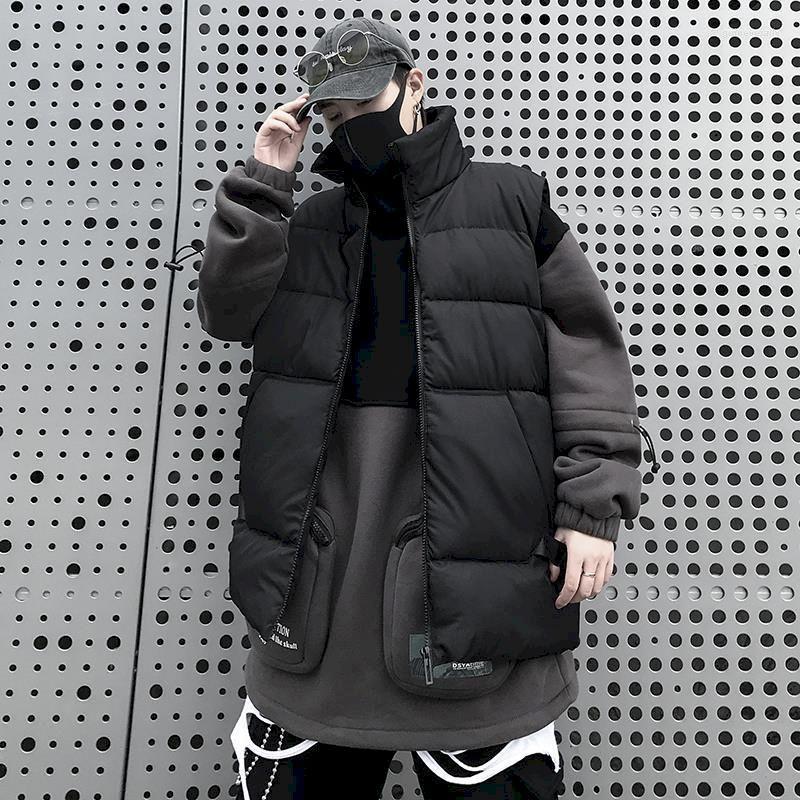 Men's Vests Fonekie Cotton Vest Handsome Waistcoat Men Collar Jacket Tooling Winter Large Size Loose Thick Warmth Sleeveless Jackets Guin22, Black
Men's Vests Fonekie Cotton Vest Handsome Waistcoat Men Collar Jacket Tooling Winter Large Size Loose Thick Warmth Sleeveless Jackets Guin22, Black