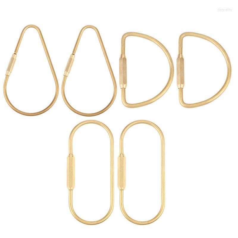 Keychains 4Pieces Brass Screw Lock Clip Key Chain Ring Simple Style For Car Keychain HolderKeychains Fier22
Keychains 4Pieces Brass Screw Lock Clip Key Chain Ring Simple Style For Car Keychain HolderKeychains Fier22