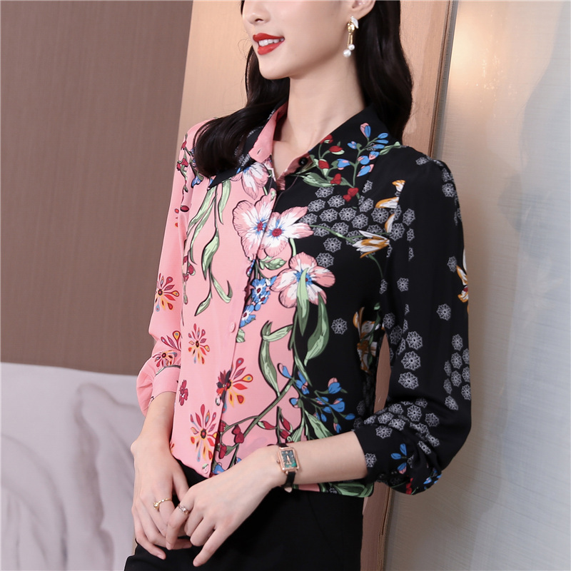 New Spring Summer Fall Runway Vintage Floral Print Collar Long Sleeve Womens Party Casual Temperament OL Work Top Shirts Blouse, Hpjr6515
New Spring Summer Fall Runway Vintage Floral Print Collar Long Sleeve Womens Party Casual Temperament OL Work Top Shirts Blouse, Hpjr6515