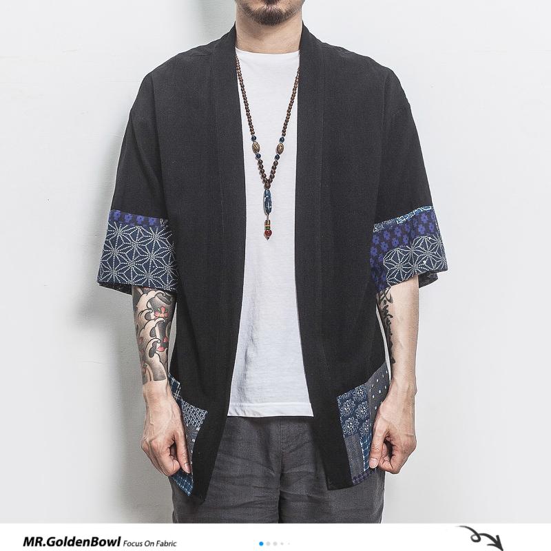 Men's Jackets MRGB 2022 Spring Summer Fashion Men Cotton Linen Shirt Jacket Japanese Kimono Casual Streetwear Male Open Stitch Coat Top5XL, White 
Men's Jackets MRGB 2022 Spring Summer Fashion Men Cotton Linen Shirt Jacket Japanese Kimono Casual Streetwear Male Open Stitch Coat Top5XL, White