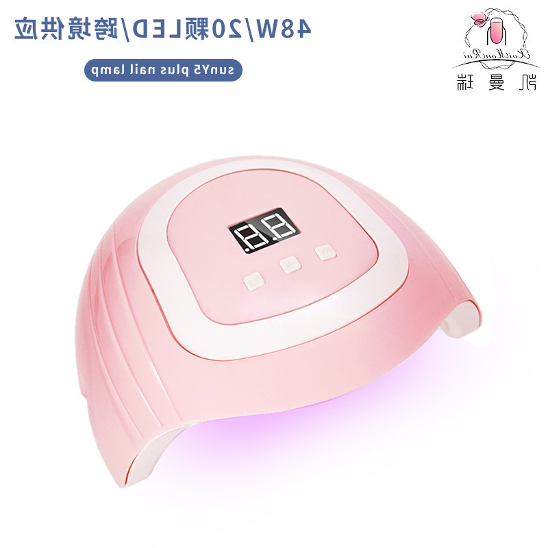 48W Nail Dryer LED Nail Lamp UV Lamp For Curing All Gel Nail Polish With Motion Sensing Manicure Pedicure Salon Tool