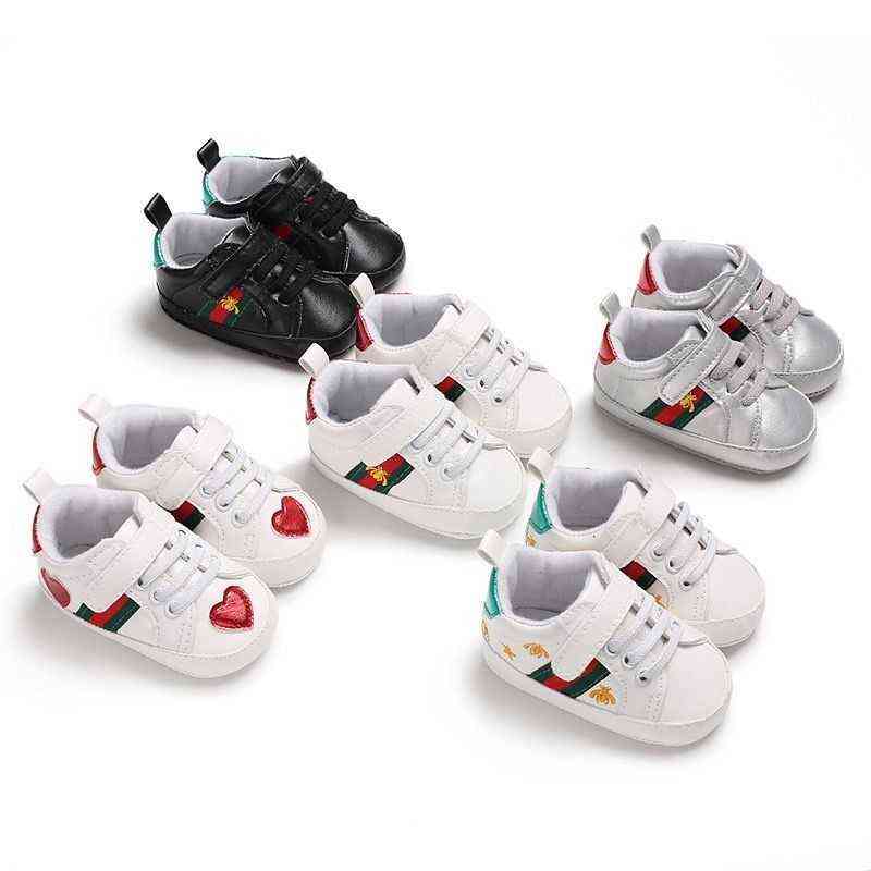 New spring and autumn -1-year-old boys and girls' versatile sports baby shoes soft cloth bottom breathable walking shoes indoor single, Single bee white
New spring and autumn -1-year-old boys and girls' versatile sports baby shoes soft cloth bottom breathable walking shoes indoor single, Single bee white