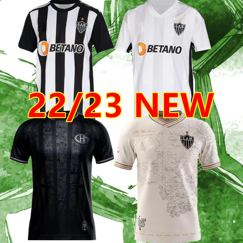 22/23 Atletico Mineiro Home soccer jersey 2022 VARGAS M.ZARACHO SASHA ELIAS 113 special edition Shirt Away KENO MARQUINHOS GUGA 3rd Football, 22/23 special black patch 
22/23 Atletico Mineiro Home soccer jersey 2022 VARGAS M.ZARACHO SASHA ELIAS 113 special edition Shirt Away KENO MARQUINHOS GUGA 3rd Football, 22/23 special black patch