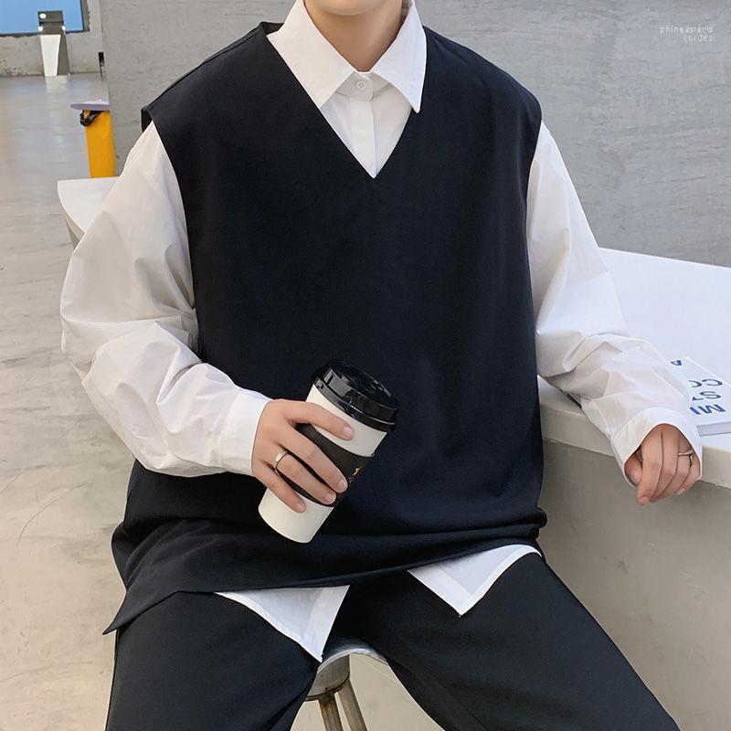 Men's Vests Double Layer Suit Vest Top Solid Color Coat Autumn Handsome Tidal Current Streetwear Business Flash Sale 2022 Phin22, Black
Men's Vests Double Layer Suit Vest Top Solid Color Coat Autumn Handsome Tidal Current Streetwear Business Flash Sale 2022 Phin22, Black