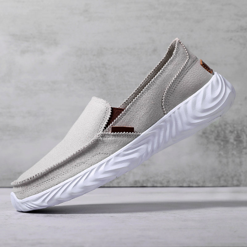 Men Casual Shoes Canvas Fabric Male Shallow Loafers Comfortable Breathable Light Unisex High Qualitity Shoes 2022 Spring Summer, Black
Men Casual Shoes Canvas Fabric Male Shallow Loafers Comfortable Breathable Light Unisex High Qualitity Shoes 2022 Spring Summer, Black