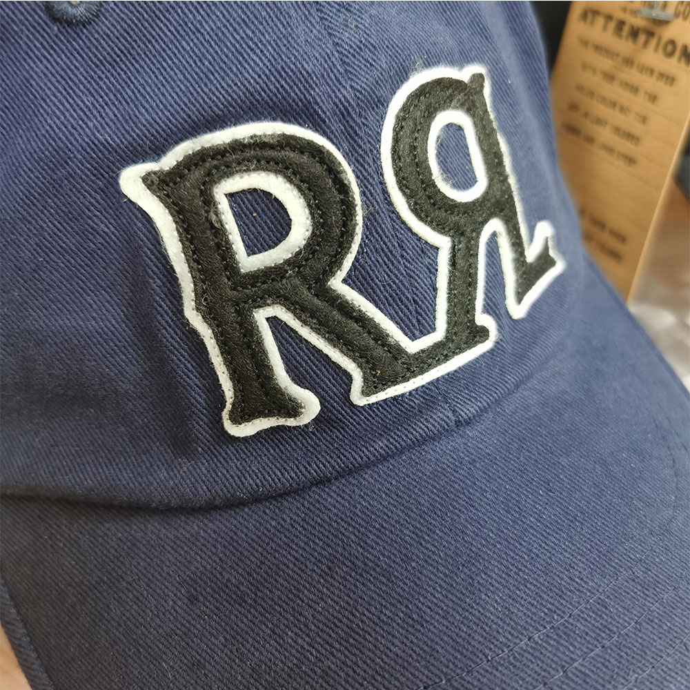 Ball Caps Blue Polo Cap with Double Embroidered Outdoor Winter Warmer Motion current R250723