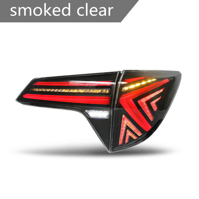 one pair all LED tail lamp For Honda Rear Fog Brake Turn Signal HRV Vezel 15-20 reversing lights car accessories