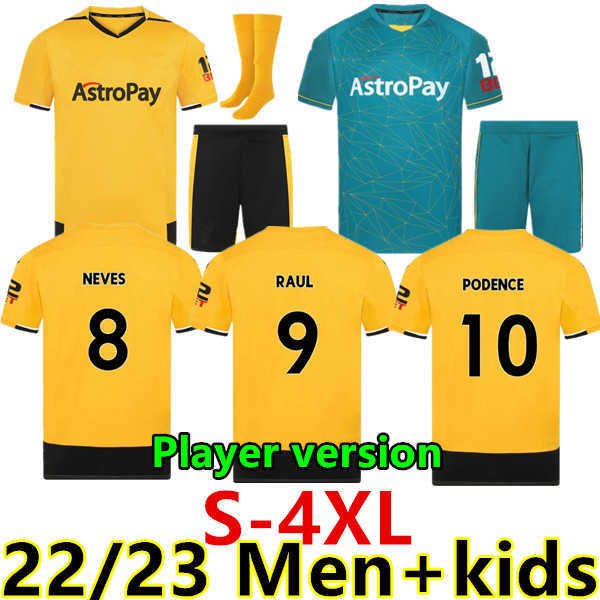 S-4XL 22 23 Wolves Soccer Jerseys ADAMA KILMAN SEMEDO RAUL NETO NEVES Wanderers J.OTTO PODENCE GIBBS WHITE Wolverhampton Football Shirts, 22/23 home player
S-4XL 22 23 Wolves Soccer Jerseys ADAMA KILMAN SEMEDO RAUL NETO NEVES Wanderers J.OTTO PODENCE GIBBS WHITE Wolverhampton Football Shirts, 22/23 home player