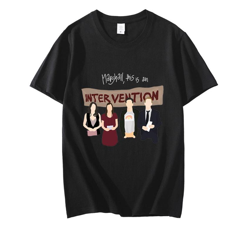 Men's T-Shirts Intervention How I Met Your Mother T Shirt Print Summer Short Sleeve Design Cotton Loose Couple T-shirt, Blue
Men's T-Shirts Intervention How I Met Your Mother T Shirt Print Summer Short Sleeve Design Cotton Loose Couple T-shirt, Blue