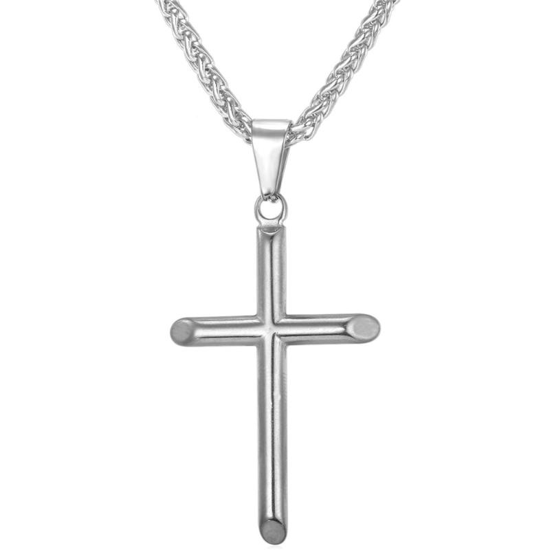 Pendant Necklaces Simple Cross Necklace For Men Women Stainless Steel Silver Black Gold Latin Length 22-24 Inches CP965PendantPendant
Pendant Necklaces Simple Cross Necklace For Men Women Stainless Steel Silver Black Gold Latin Length 22-24 Inches CP965PendantPendant