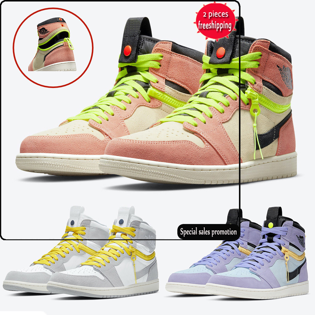 2022 1 1s Switch Mens Basketball shoes Peach and Neon Light Smoke Grey Purple Pulse white men women trainers sports sneakers 36-46 Original NB
2022 1 1s Switch Mens Basketball shoes Peach and Neon Light Smoke Grey Purple Pulse white men women trainers sports sneakers 36-46 Original NB