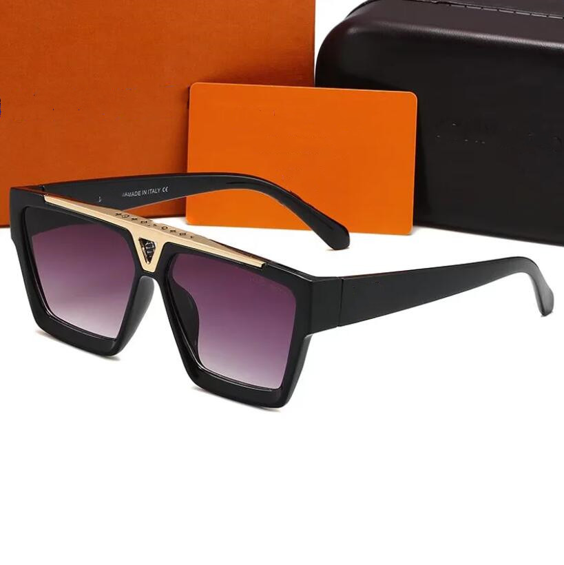 1502 Men Polarized glass designer brand classic pilot sunglasses fashion women sunglasses UV400 gold frame green mirror 62mm lens with box