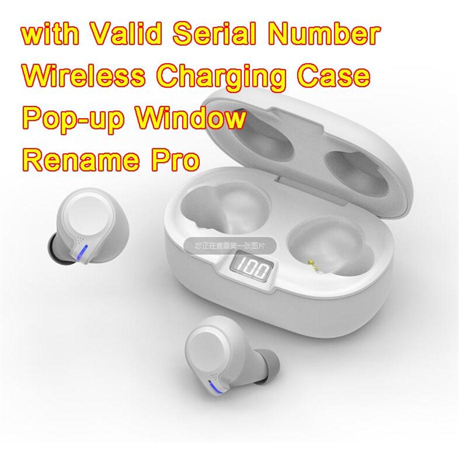 Air Gen 2/3 TWS Earphones Rename Pro Pop UP Window Bluetooth Headphone Auto Paring Wireless Charging Case Earbuds278Q, White
Air Gen 2/3 TWS Earphones Rename Pro Pop UP Window Bluetooth Headphone Auto Paring Wireless Charging Case Earbuds278Q, White
