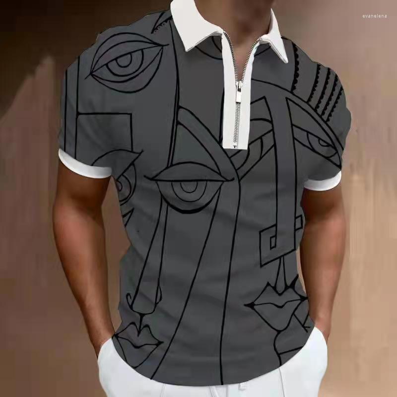 Men' Polos Summer Men' Punk Style Short Sleeve Shirt Retro Zip Loose Top Fashion Graphic Print T Men StreetwearMen' Men'sMen' Evan22, Chj-xwcj-dw141
Men' Polos Summer Men' Punk Style Short Sleeve Shirt Retro Zip Loose Top Fashion Graphic Print T Men StreetwearMen' Men'sMen' Evan22, Chj-xwcj-dw141