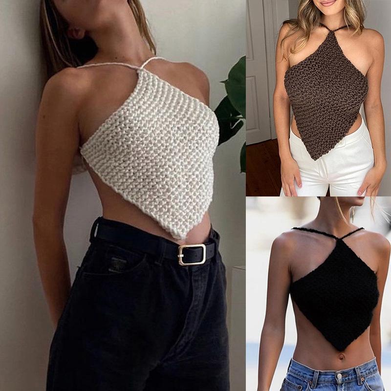 Women's Tanks & Camis -Sexy Club Chic Tailoring Backless Hang Weave Crop Tops Street Gothic Tank Top Activity Female Casual CamisoleWomen's, Auburn
Women's Tanks & Camis -Sexy Club Chic Tailoring Backless Hang Weave Crop Tops Street Gothic Tank Top Activity Female Casual CamisoleWomen's, Auburn